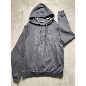 Taylor Swift Eras Tour Gray Hoodie Sweatshirt Unisex‎ Graphic Collage Size L
